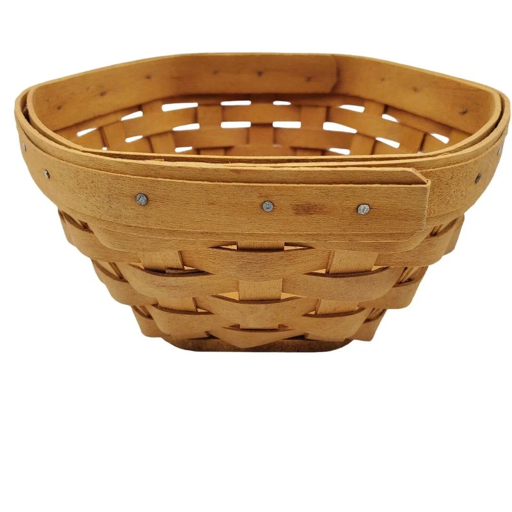 Longaberger 2004 Hexagonal Basket with Liner